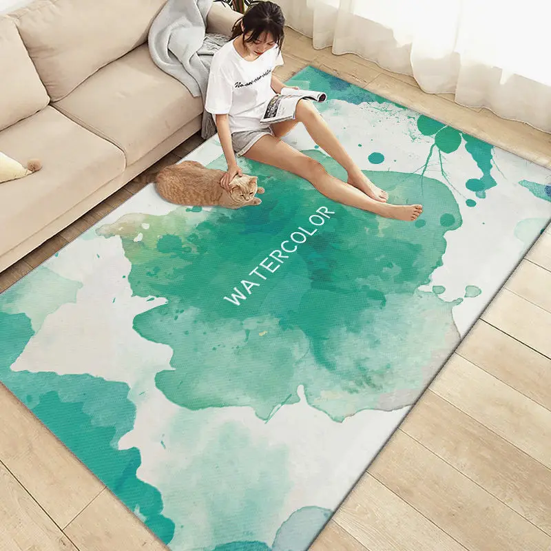 Abstract Carpets for Home Living Room Entrance Door Mat Bedroom Bedside Carpet Room Decor Area Rug Large Non-skid Floor Mat