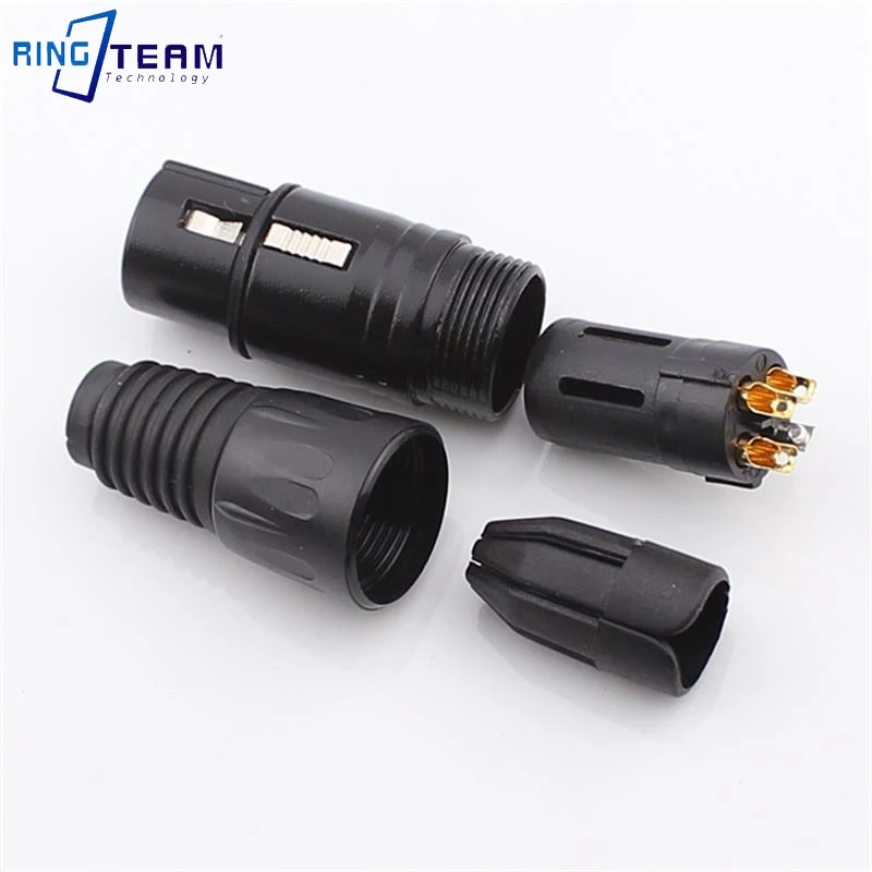 24V 9A Power Adapter Cable 3-Pin XLR Male to Female Connector for Camera And Other Electronics