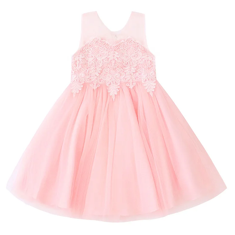 

Girls Birthday Party Princess Summer Dress 2020 Baby Kids Children Formal Dress Gauze Embroidery Tutu Dresses Vestidos