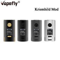 Original Vapefly Kriemhild Mod 200W TC VW Box Mod Vape Electronic Cigarette Vaporizer Fit 18650 20700 21700 Battery