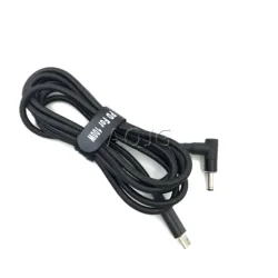 100W PD USB Type C Male Input to 90 Degree DC 4.0 x 1.35 mm Male Power Charging Cable for ASUS UX305 UX360 UX330 UX330U Q200E C2