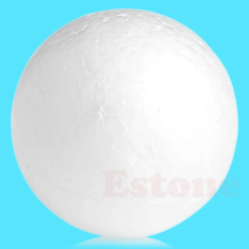 1Pc Round 2/3/4/5/6/8 Cm Modelling Polystyrene Styrofoam Foam Ball Creative DIY Material
