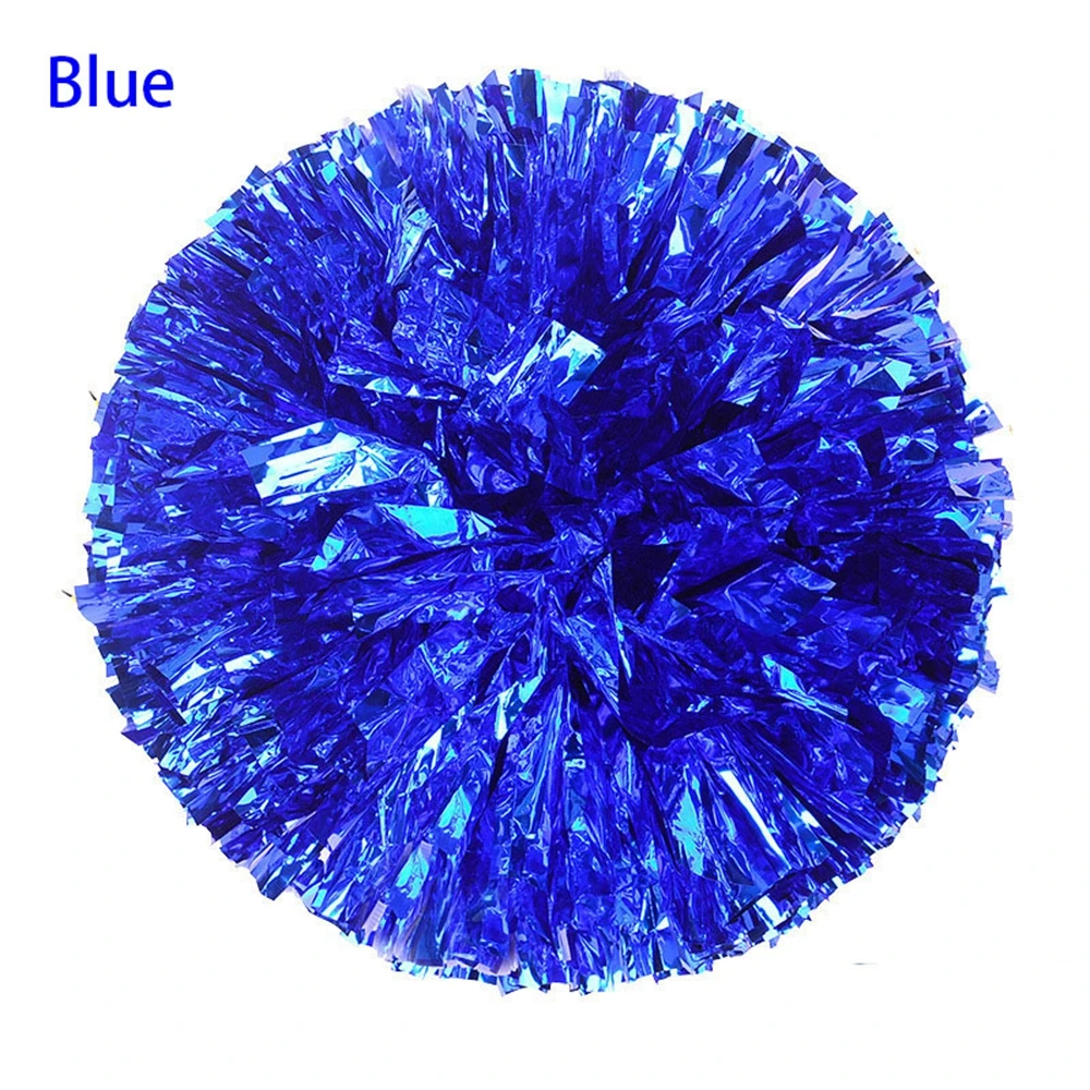 28/30cm Plastic Double Hole Handle Cheerleader Pom Poms Ball Competition Flower Dance Party Club Decorator Club Sport Supplies