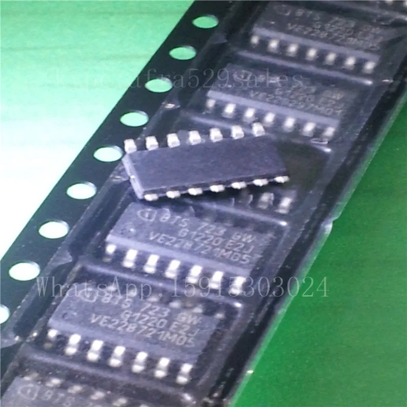 10PCS/LOT BTS723GW BTS723 BTS 723 GW 723GW SOP14 IC power switch bridge driver Chips For Car Repair