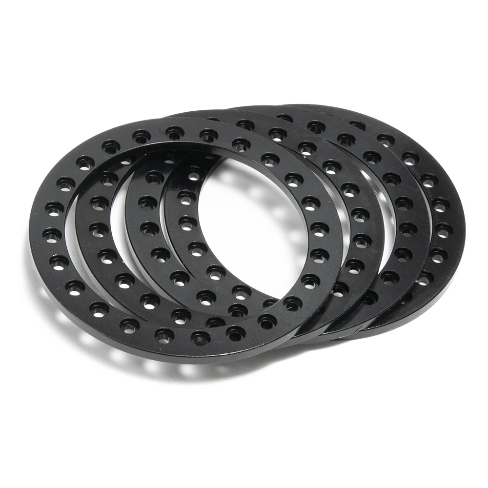 YEAHRUN 1.9/2.2 inch Wheels Rings Metal Alloy Replacement Ring for D90 Axial SCX10 1/10 RC Crawler Car Upgrade Parts
