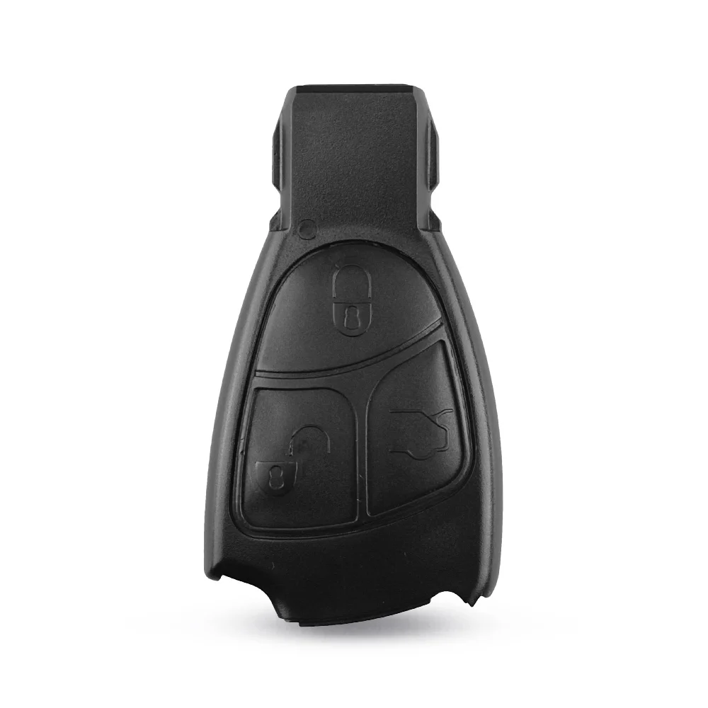 KEYYOU Rreplacements 3 Buttons Remote Key Fob Case Cover For Mercedes Benz B C E ML S CLK CL 3B 3BT