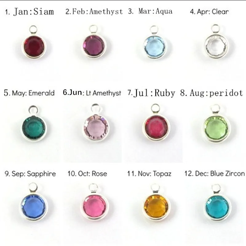 Raquete de tênis Bonito Criativo Inicial Carta Monograma Birthstone Pulseira Ajustável Moda Jóias Mulheres Presente Pingente