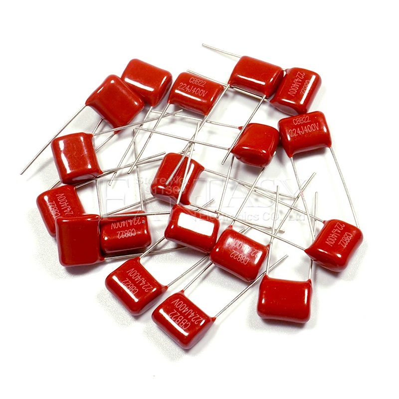 20PCS 400V224J 400V 0.22UF 220NF 400V 224J 224 CBB P10 Polypropylene film capacitor