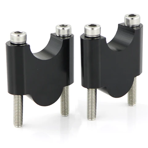 Для Yamaha YFZ 450 Grizzly 660 700 Kodiak 700 Raptor 250 700 FMX650 TW200 7/8 "22 мм Монтаж на руль Fat Bar Risers Заготовка с ЧПУ