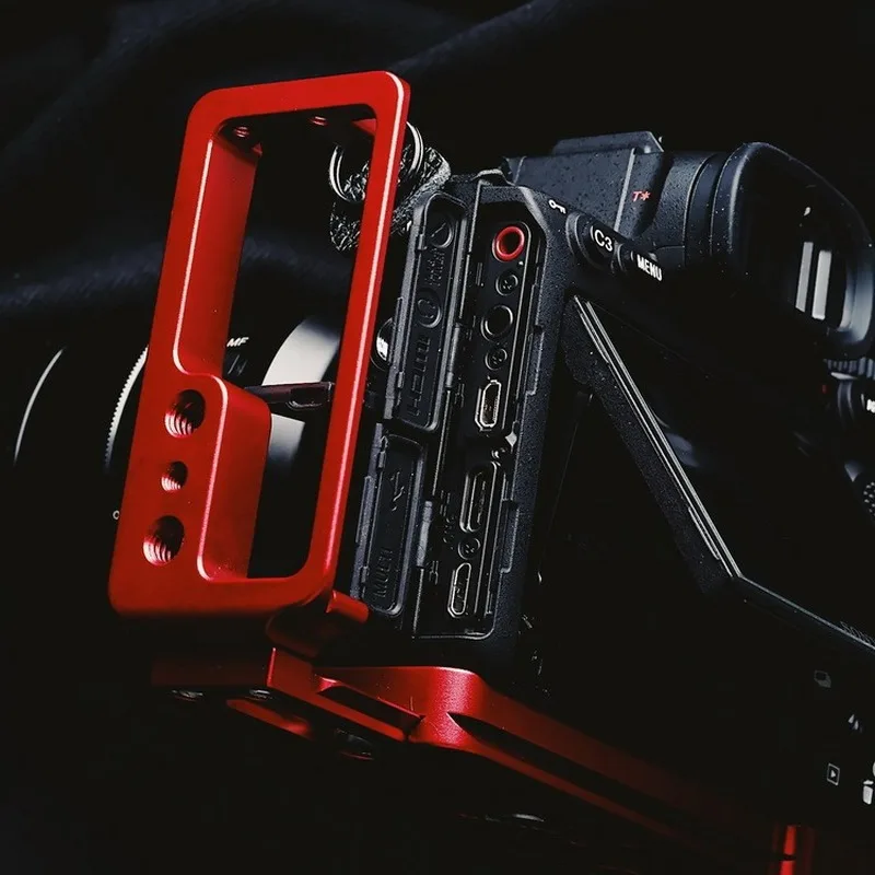 Quick Release L Platte Halterung Hand Grip Für Sony A7R4 A9M2 Alpha 7RIV ILCE-9 II