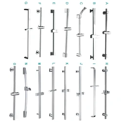 Shower Bar for Hand shower Handset Shower Column Adjustable Wall Mounted with Bracket Holder Sliding Bar