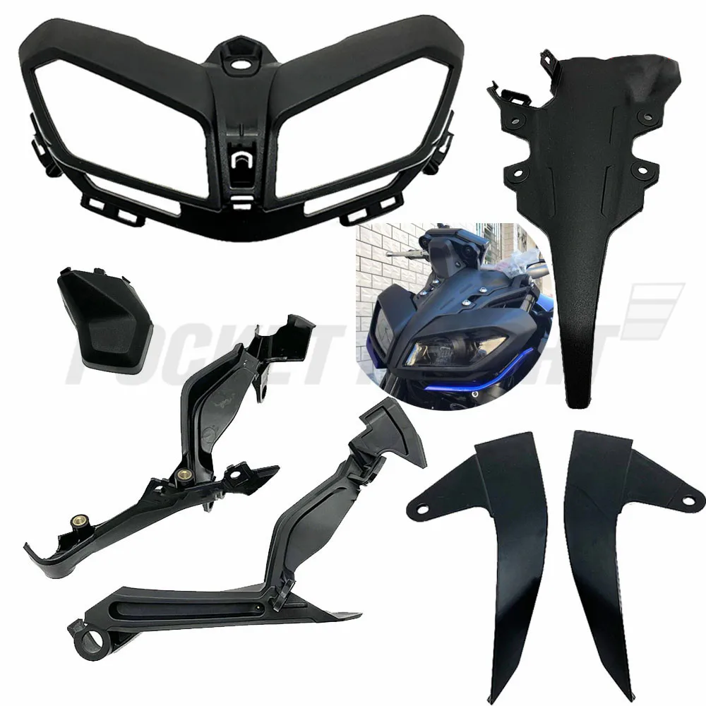 

Motorcycle Front Head Cowl Upper Nose Fairing Headlight Holder Cover for Yamaha MT09 MT 09 MT-09 FZ09 FZ 09 FZ-09