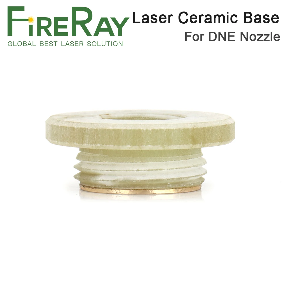 FireRay D26.6mm H14.5mm Laser Ceramic Base Part Imported DNE Insulation Ring Laser Head Ceramic Body for OEM DNE Laser Nozzle