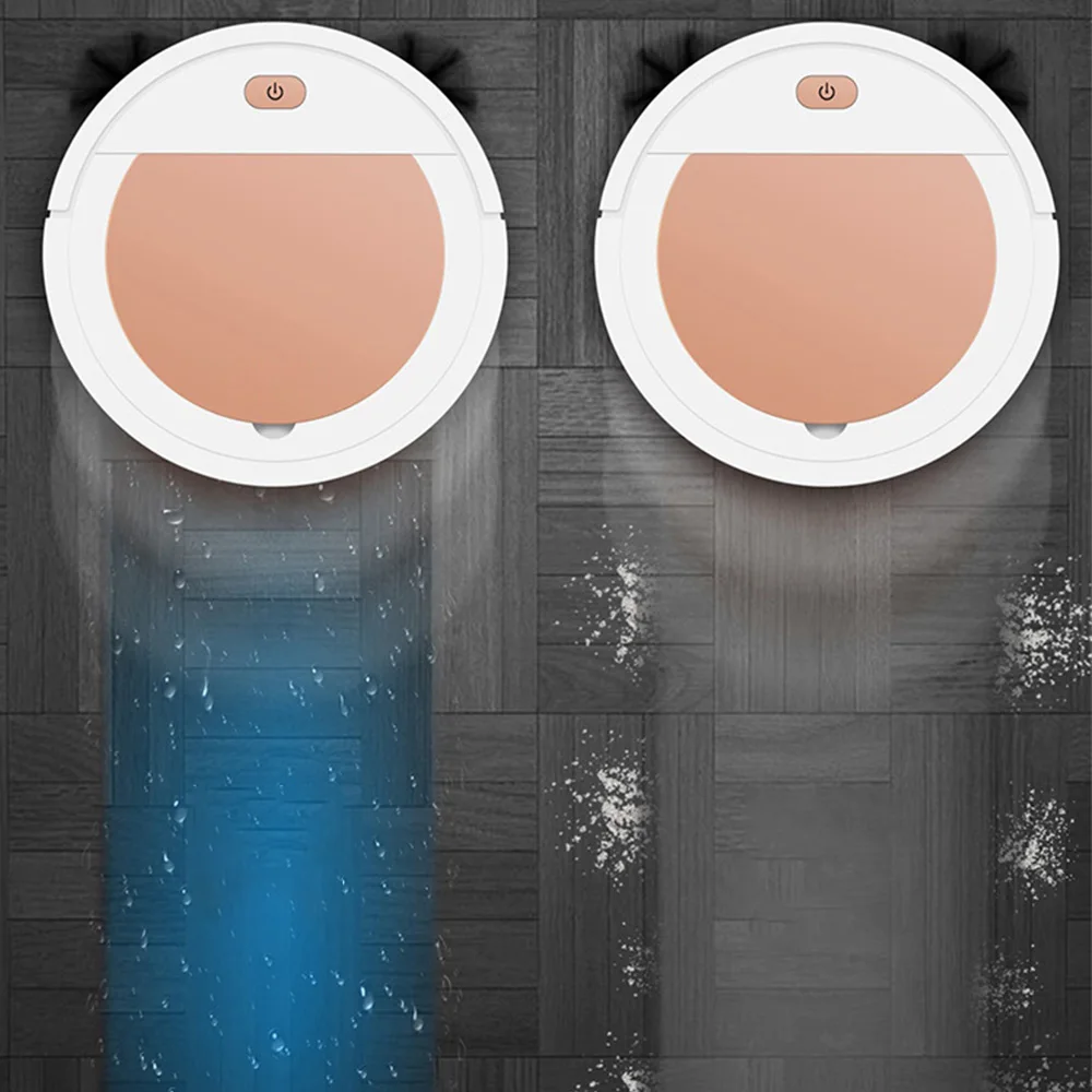 สมาร์ทมัลติฟังก์ชั่Sweeping Robot USBชาร์จอัตโนมัติทำความสะอาดฝุ่นMopสำหรับทั้งครอบครัว