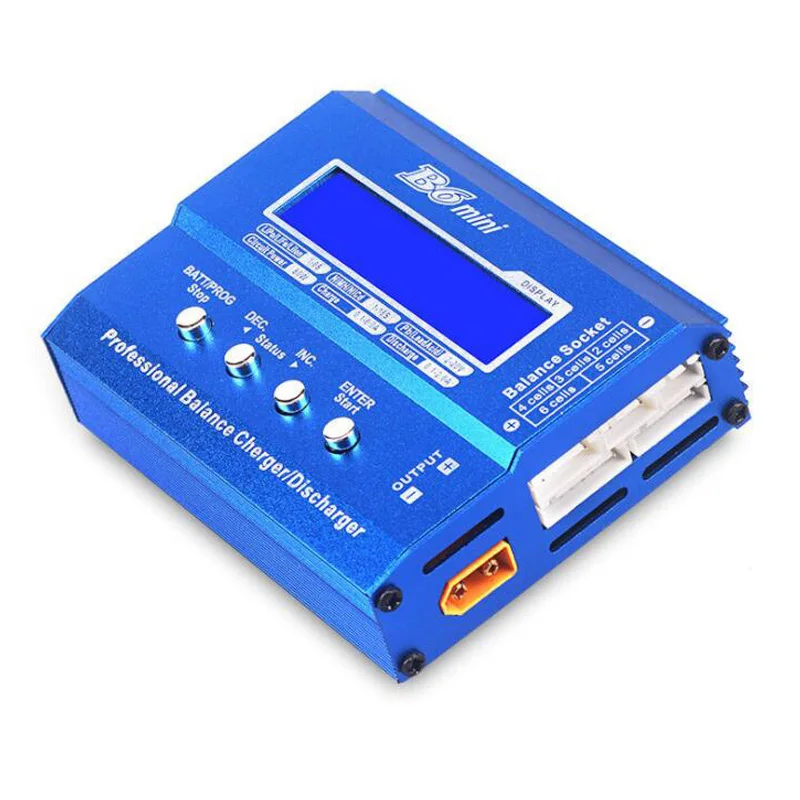 IMAX B6 Mini Balance Charger Discharger with Adapter For RC Helicopter Re-peak NiMH NiCD LiHV NiCd PB Li-ion Battery Charger