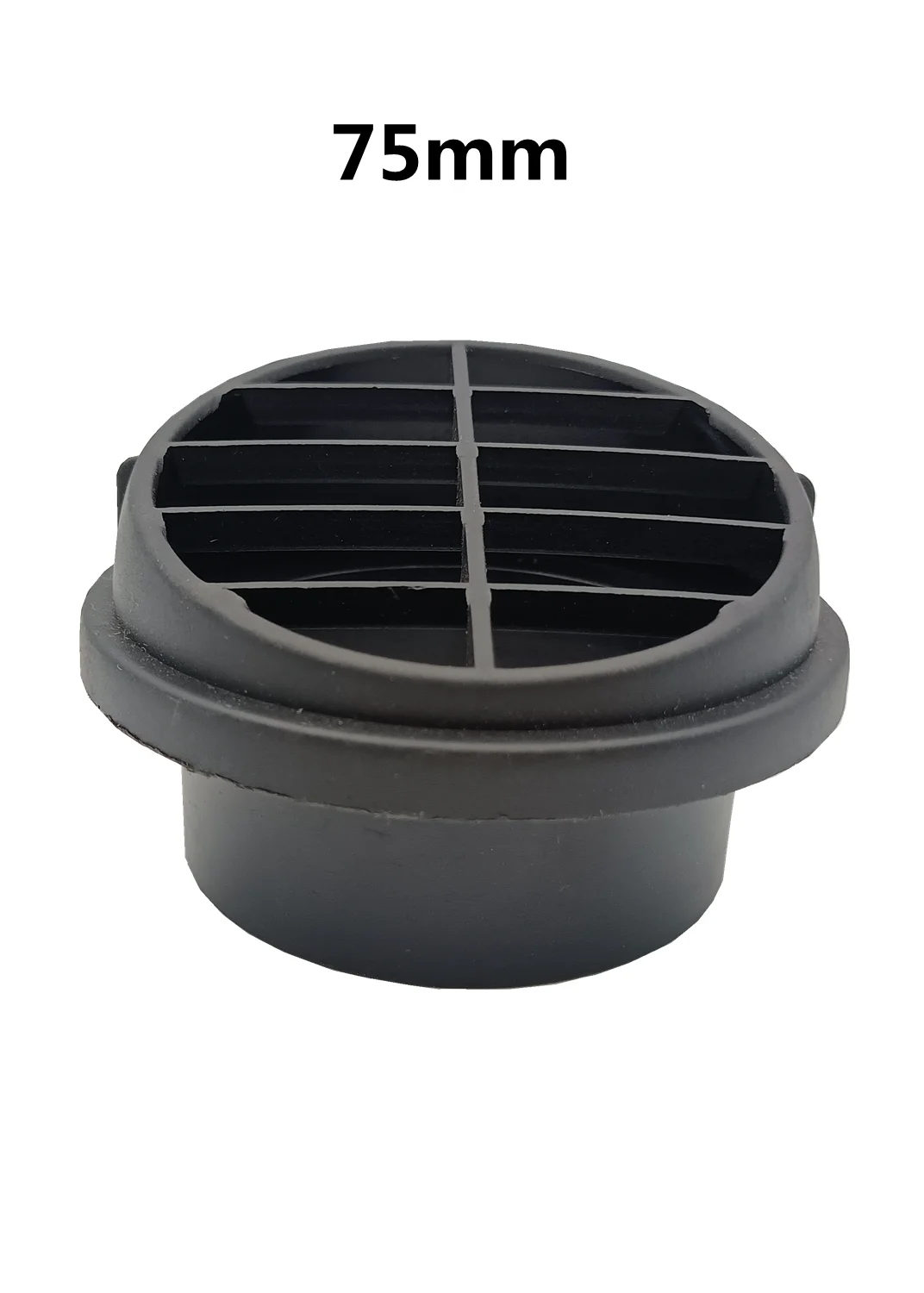 

75mm Diesel Parking Heater Ducting Pipe Air Vent Outlet Rotatable For Eberspacher Webasto For Parking Heater Ventilation Pipe