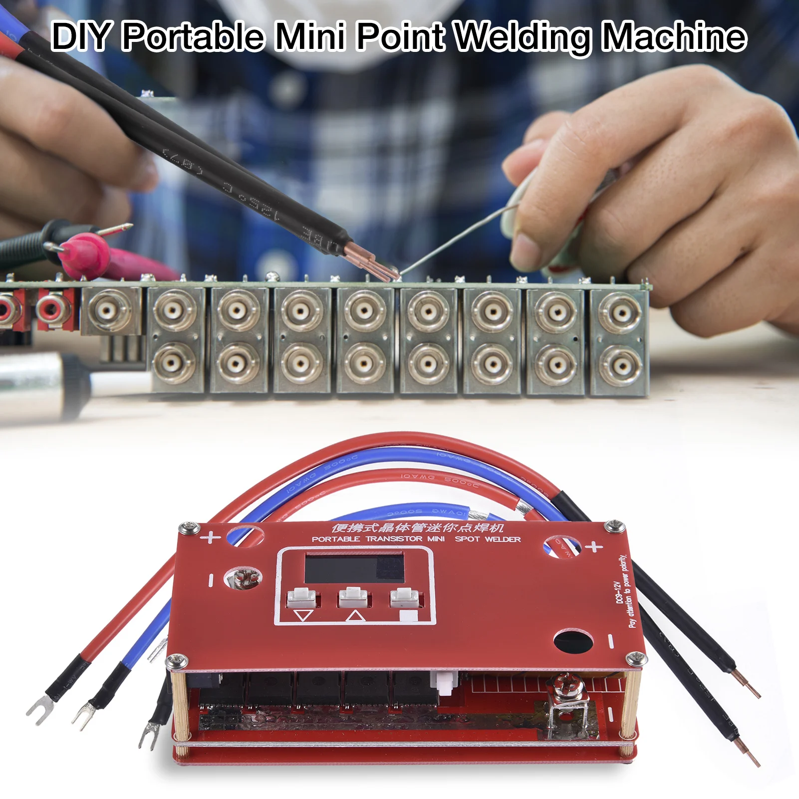DIY Mini Spot Welder Maschine 18650 Lithium-Batterie Tragbare Punkt Schweißen Maschine Verschiedene Schweiß Power Versorgung Drop Verschiffen