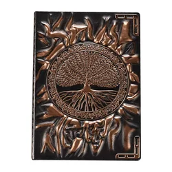 Tree Of Life: The Book of Shadows Magic Spell Book Embossed Retro Notebook