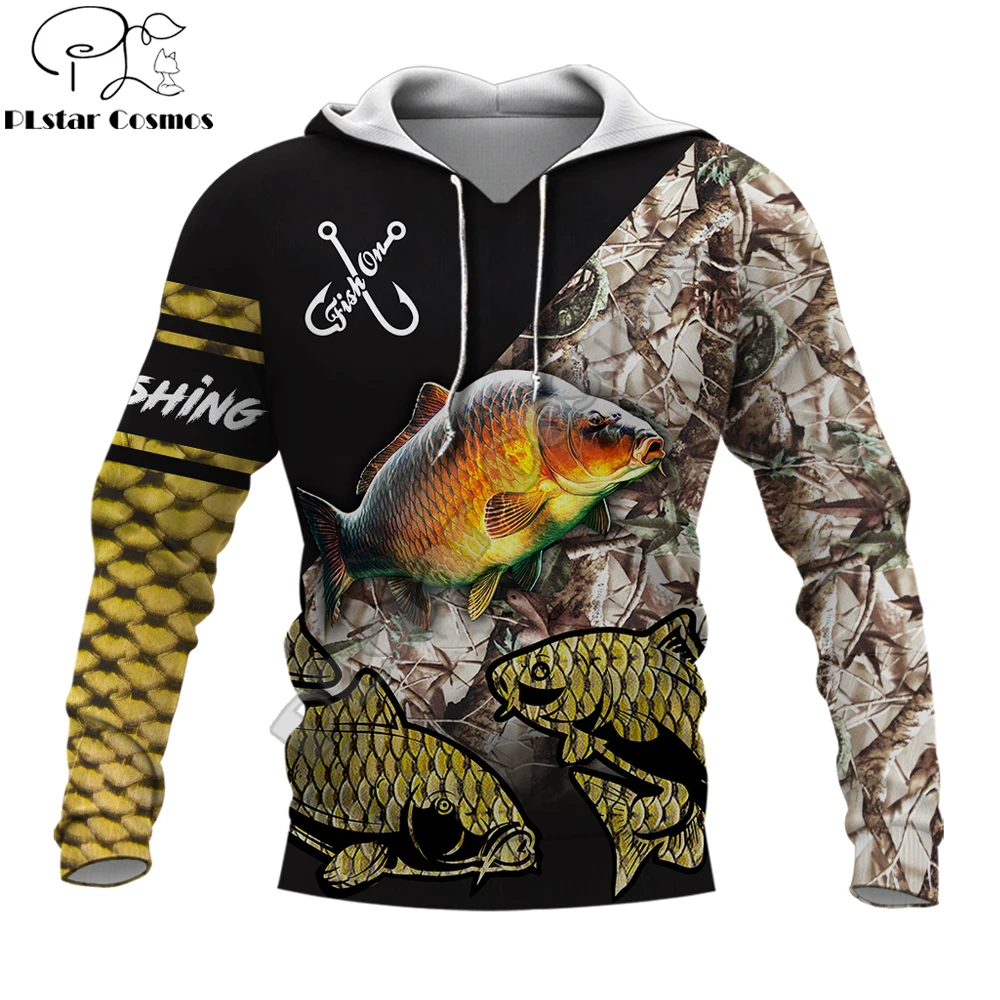 

Drop shipping Carp Fishing 3D Printing Mens Hoodie Unisex hoodies Sweatshirt Autumn Streetwear Casual Jacket Tracksuit KJ763