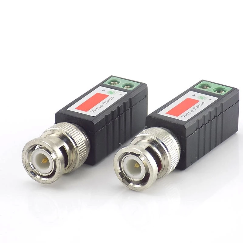 10 Pairs/Lot Portable Spliced Wireless HD Video Balun Connecter Transceiver For High Definition CCTV Camera