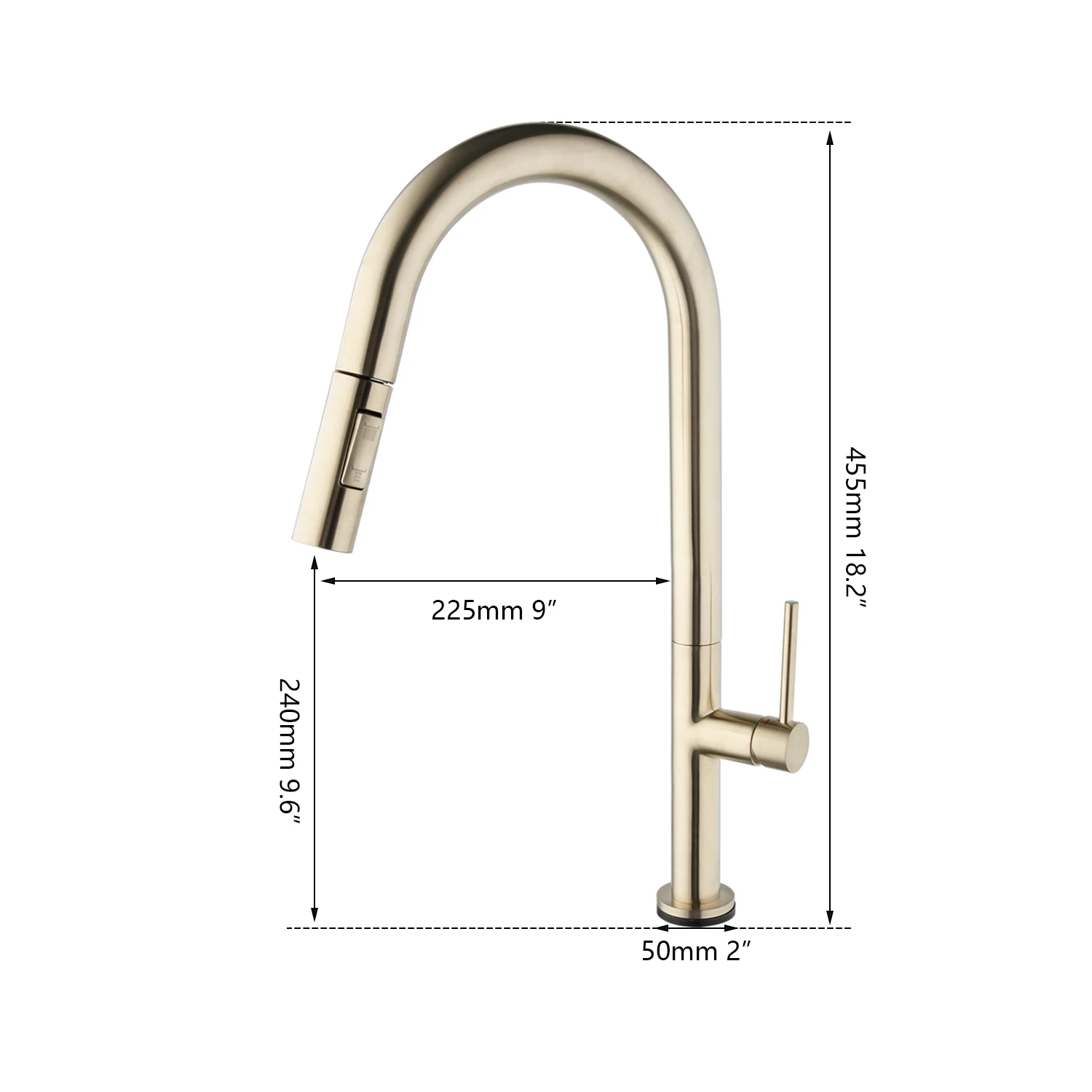 Imagem -02 - Kemaidi Sensor Inteligente Pia da Cozinha Torneiras de Toque Automático Misturador Água Quente e Fria Torneira Puxar para Fora Guindaste Automático Aço Inoxidável