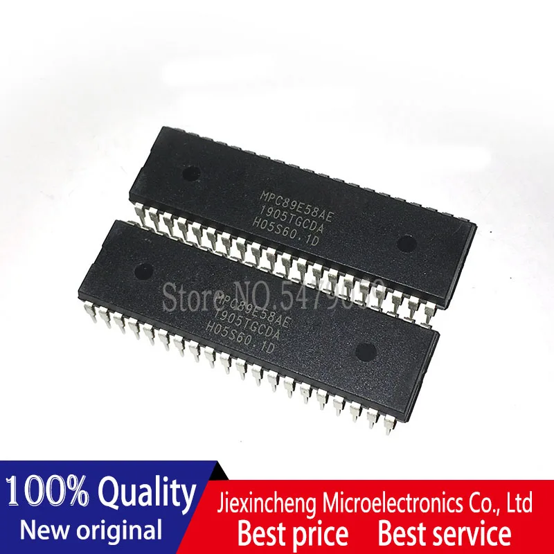 10 Chiếc MPC89E58AE MPC89E58 DIP40 Mới Ban Đầu