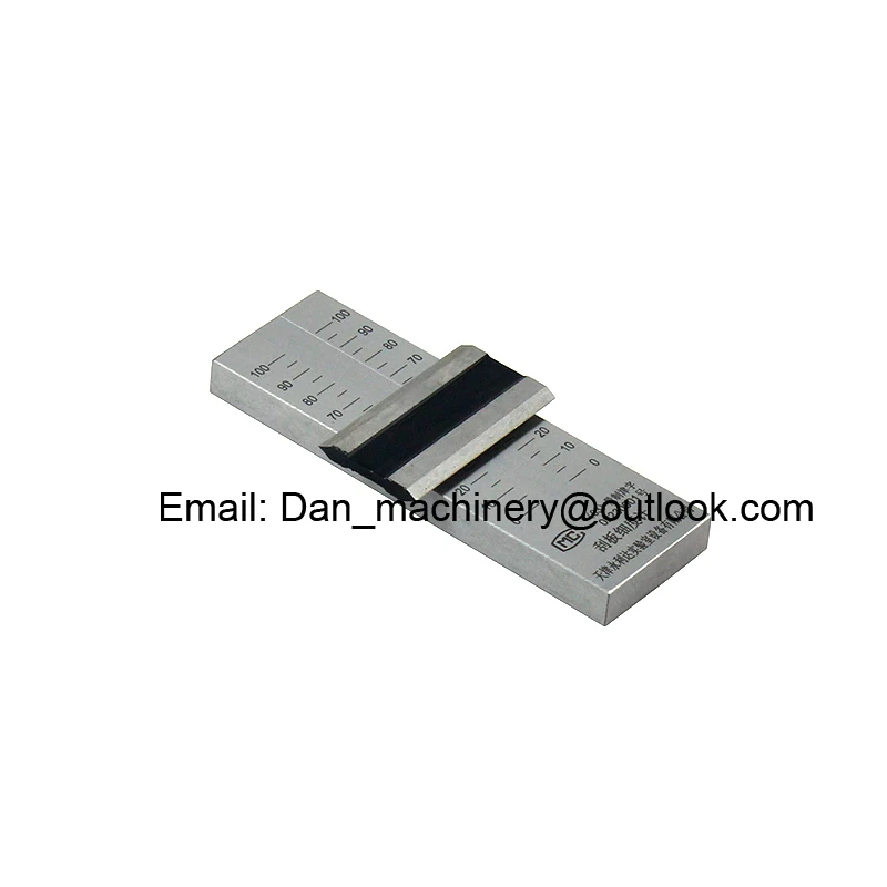 Wholesale Sigle Groove Fineness gauge, grindometer,fineness meter 0-50;0-100;50-150