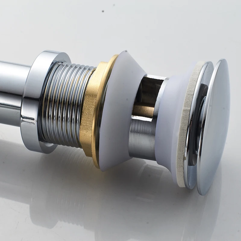 Imagem -02 - Banheiro Bacia Garrafa Armadilha Pop up Rolha de Drenagem com Transbordamento Dissipador Dreno Kit Sifão Resíduos P-trap Dreno Cromo og