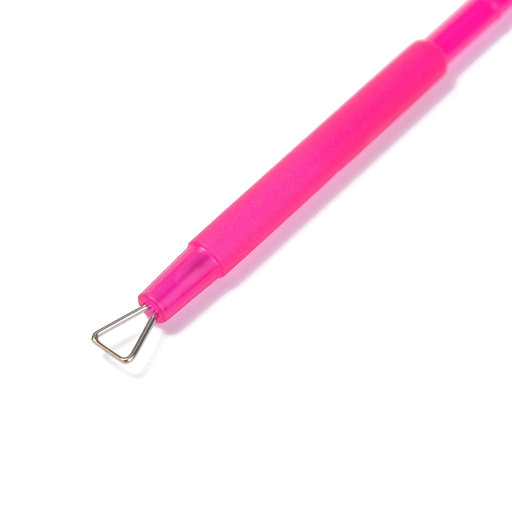 1 قطعة مثلث انتهازي للبشرة مقشرة ل هلام مزيل طلاء الأظافر الثلاثي تصميم إهاب مقشرة مسمار أدوات مانيكير مسمار الفن الجمال