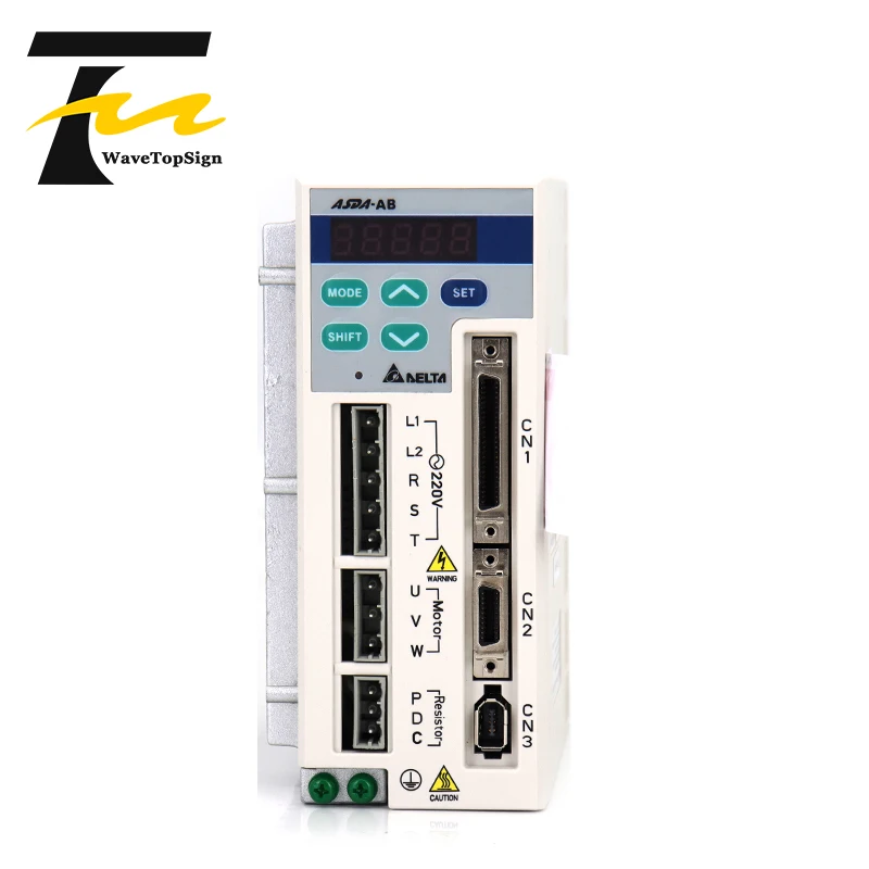 WaveTopSign Delta Servo Motor Driver AB Series  ASD-A0221-AB 200W 0.64NM 1.55A 3000rpm