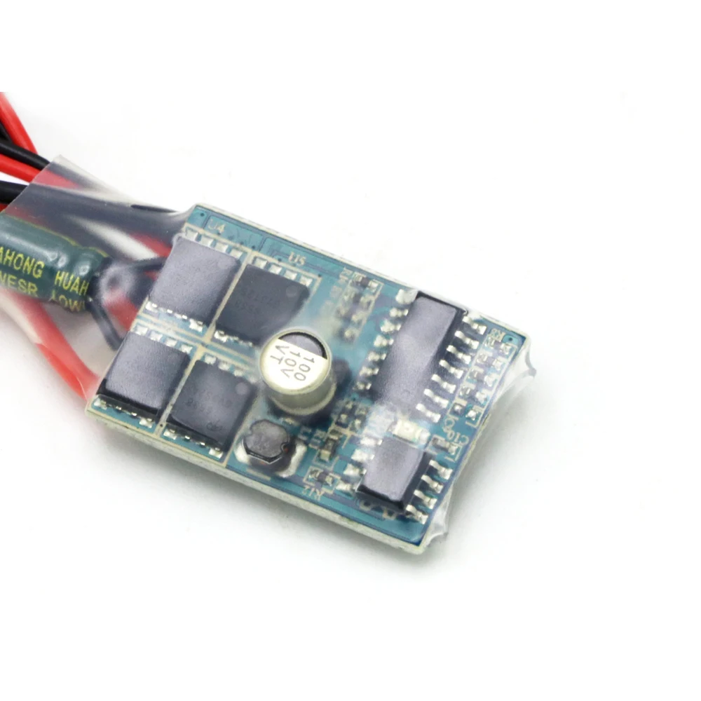 RC hamulec samochodowy 30A szczotkowane ESC dwukierunkowy regulator prędkości silnika dla 1/16 1/18 1/24 samochodów łódź zbiornik