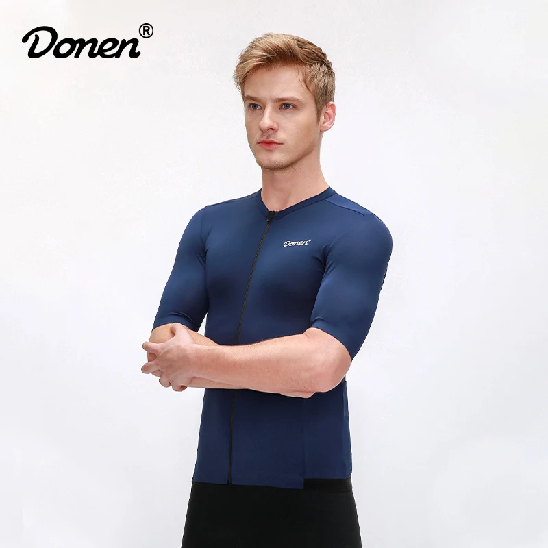 DONEN summer new cycling jersey short-sleeved quick-drying shirt men's bicycle mountain bike equipment clothing