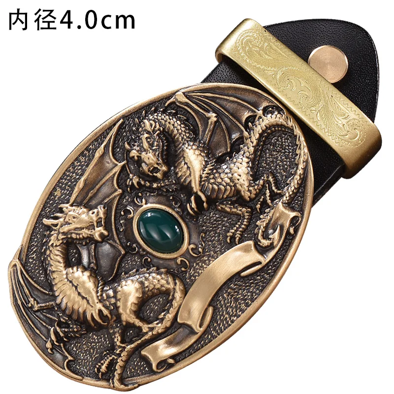 

2024 Pure Copper Belt Buckle Head, High Quality Exquisite Waist Buckle Men And Women High-Grade Plate Buckle