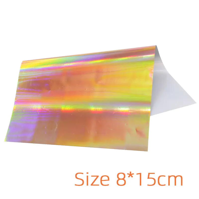 Heat Foil Laser Gold Hot Stamping Foil Paper Holographic Transfer Laminator Foil Holographic Laminate Arts Crafts Card Paint