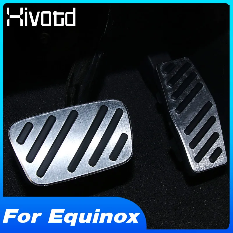 Accelerator Pedal Cover Brake Foot Rest Pad Interior Parts Car Refit Accessories Decoration For Chevrolet Equinox 2017 2020