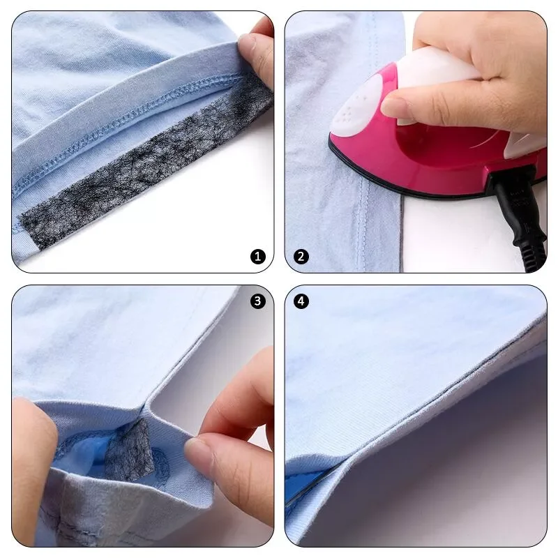 70 Yards Hot Melt  Double Sided Sewing Accessory Adhesive Tape Cloth Apparel Fusible Interlining Accessories Patchwork Lining