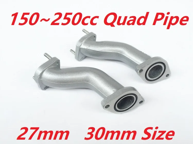 For zongshen kayo loncin baja 125cc 150cc 250cc ATV 200cc quad S shape intake pipe manifold pipe cg engine 27mm 30mm