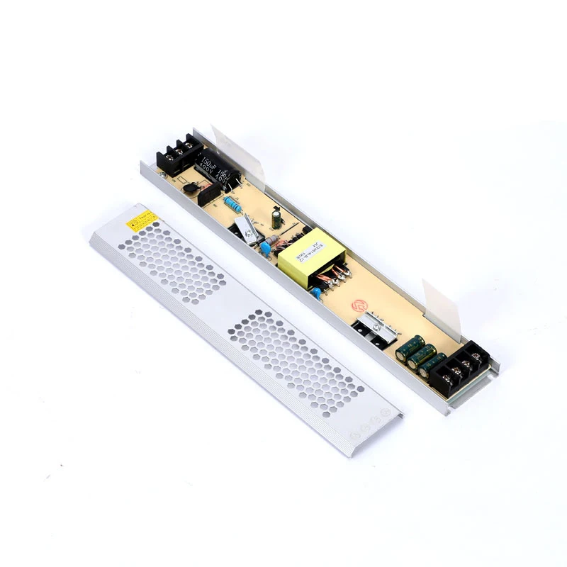 Bloc d'alimentation Ultra-mince pour boîte à lumière, 500/400/300/200/150/100/60/18/24/36W, pour panneau d'affichage word rb, bande LED pour l'extérieur