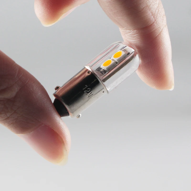 Super Mini Led Bulb E10 BA9S T4W 6v 12v 24v 36v 48v 110v 220v Auto Indicator Warning Light Car Signal Energy Saving Lamp