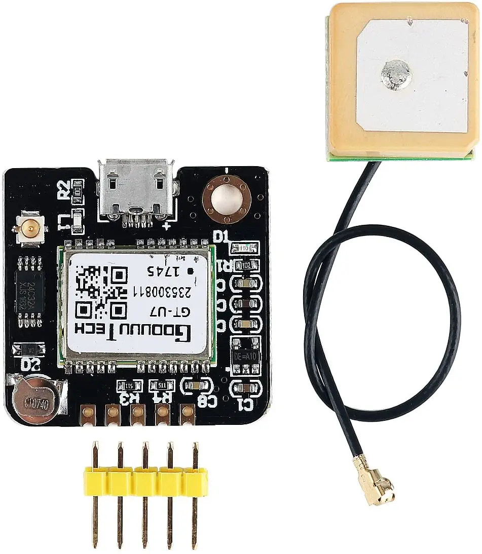 Módulo gps NEO-6M (ar duino gps, receptor de gps do microcontrolador do zangão) compatível com 51 microcontrolador stm32 ar duino uno r3