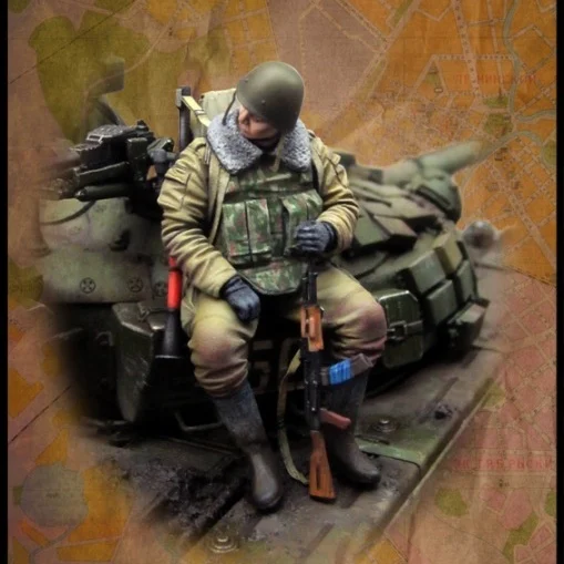 Figurine modèle GK en résine 1/35, thème militaire, kit non assemblé et non peint
