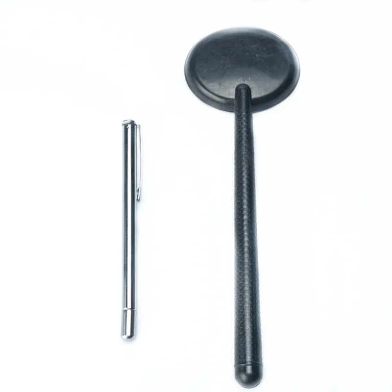 Stainless Steel Retractable Optometry Baton Sight Stick Extension-Type Pen Style with Six Parts Glasses Testing Tool