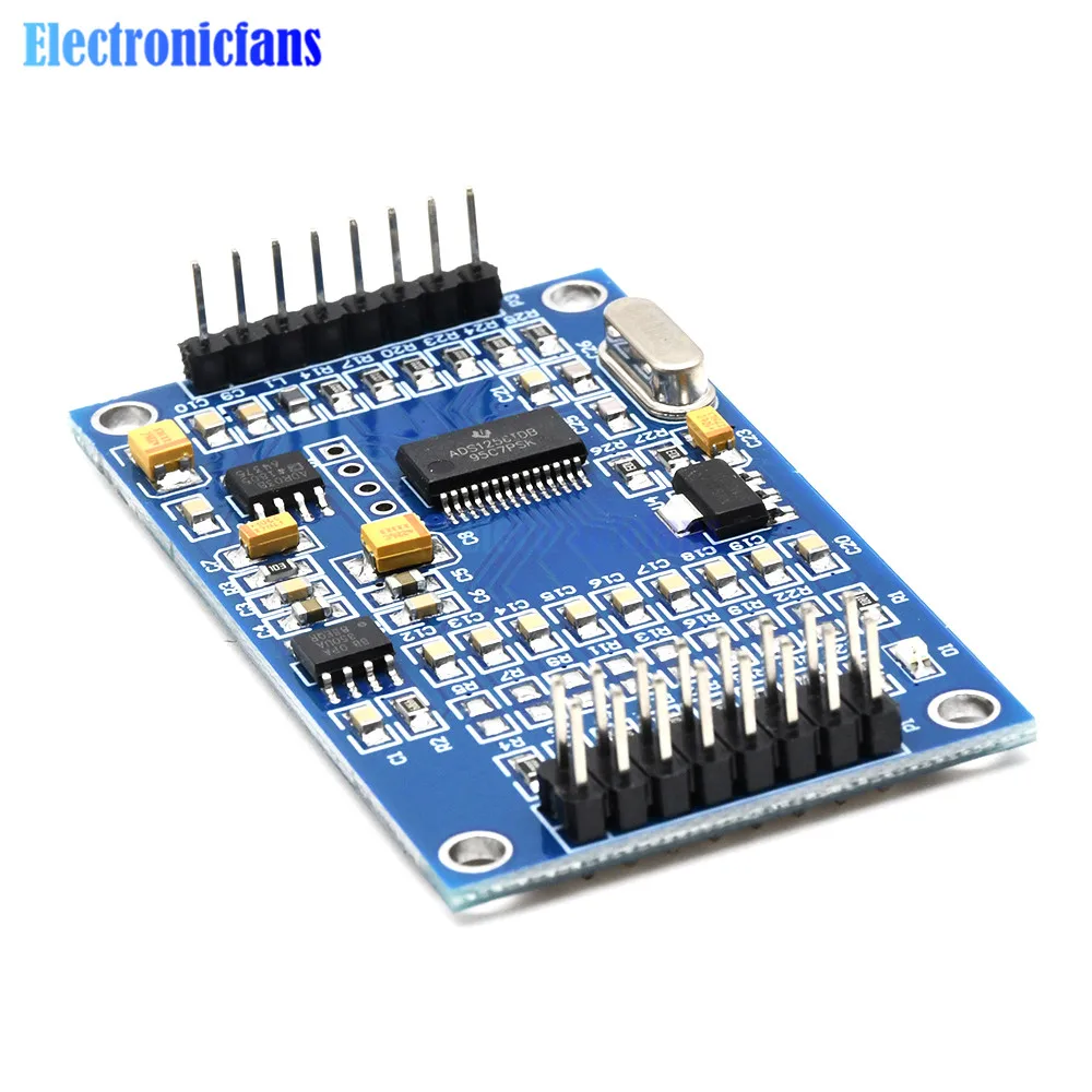 High Precision ADS1256 24 Bit 8 Channel ADC Data Acquisition Board Module AD Collecting Data Acquisition Card