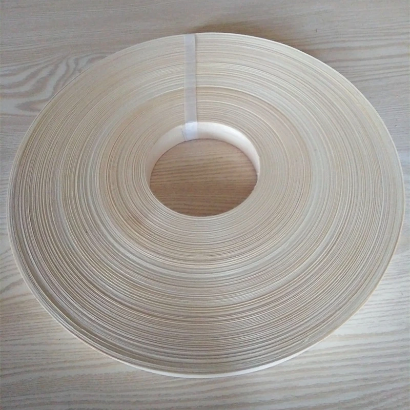 Custom Natural Wood Strip Chip Do styling Decorative Floral Edge Banding Edgeband Art DIY 2cm Ash White Catalpa Oak Sapele