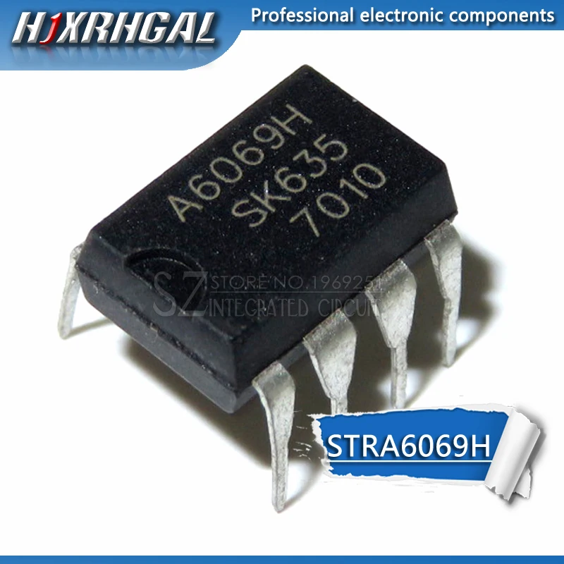 10PCS A6069H DIP7 STR-A6069H DIP A6069 DIP-7 HJXRHGAL