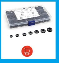 1/10p einseitige Gummitüllen zum Schutz, Ring15/17/20/22/25/27/30/32/35/40/45/50/70 mm, geruchlose Gummidichtung zum Schutz des Drahts – Detail 20