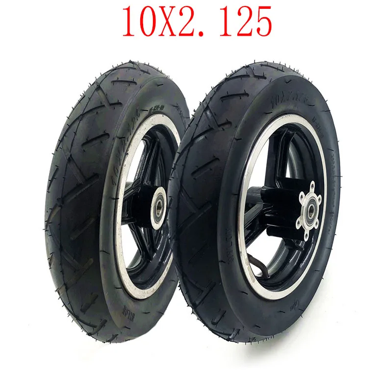 Electric Scooter 10x2.125 Wheel Rim 10 Inch Scooter Wheel Hub Alumnium Alloy Wheel Frame for 10x2.125 Tire Electric Scoote