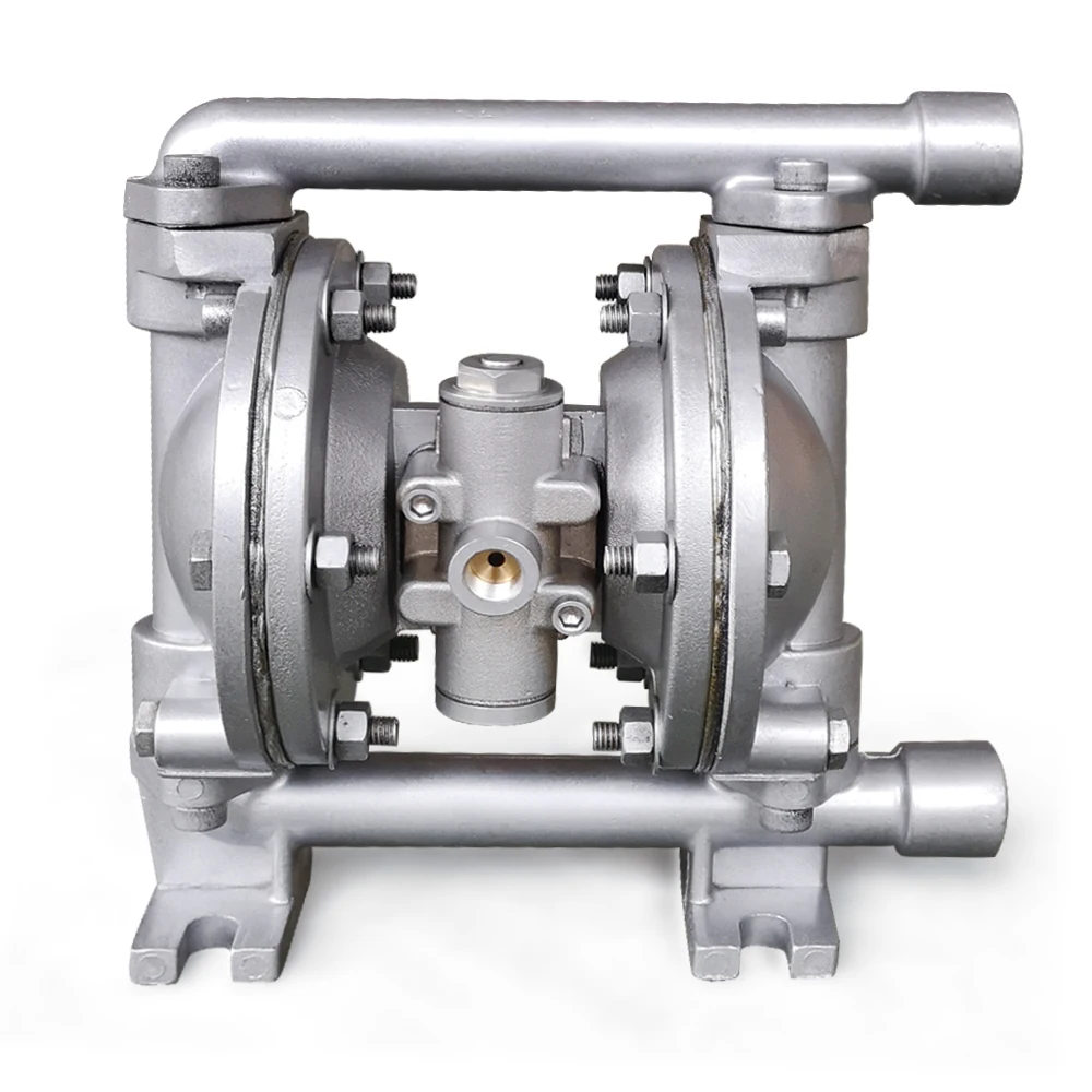 

Air Operated Double Diaphragm Pump 1‘’ 140L/min 31.5.GM Al Buna-N Diaphragm Optional for Chemical Industrial Water Treatment