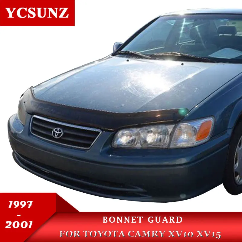 

Black Bonnet Guard For Toyota Camry 1997 1998 1999 2000 2001 Accessories Bug Shield Tinted Bonnet Protectors YCSUNZ