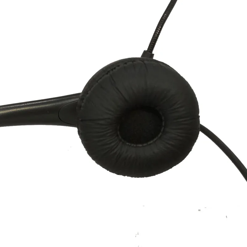 Over-the-Head Earpiece Headset Swivel Boom Microphone Noise Cancelling For Kenwood Walkie Talkie For Baofeng UV-5R Ham Radio